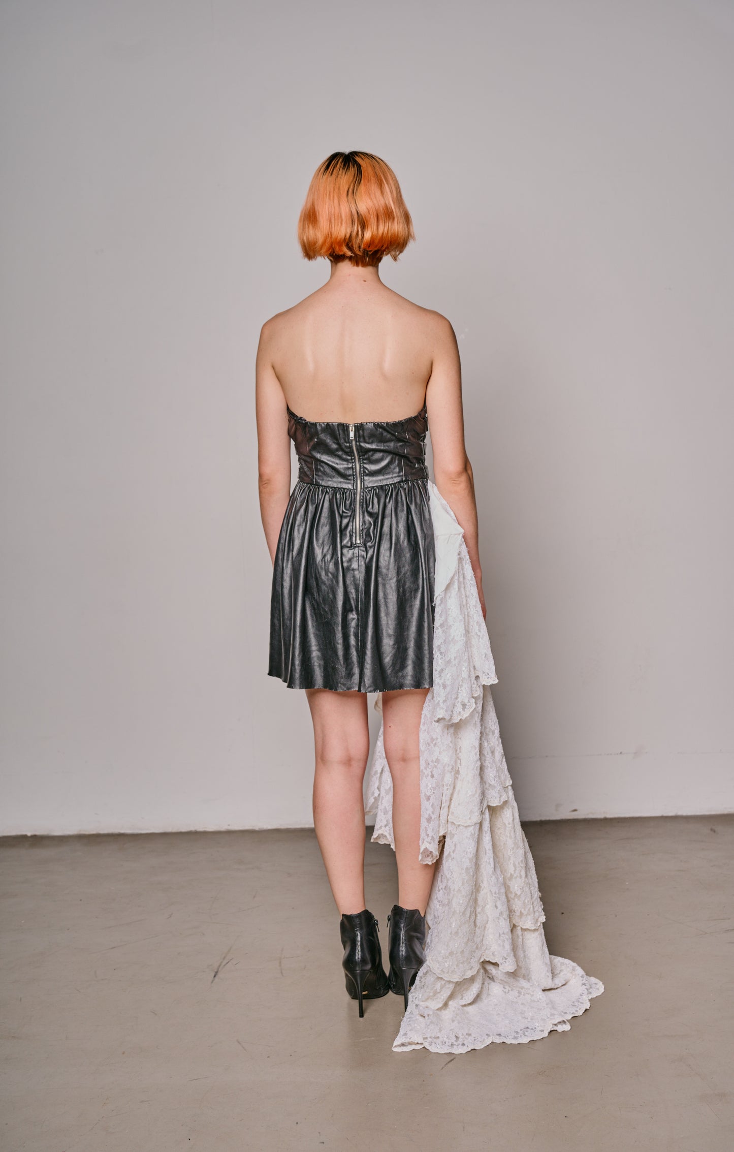 Vegan Leather Dress 018