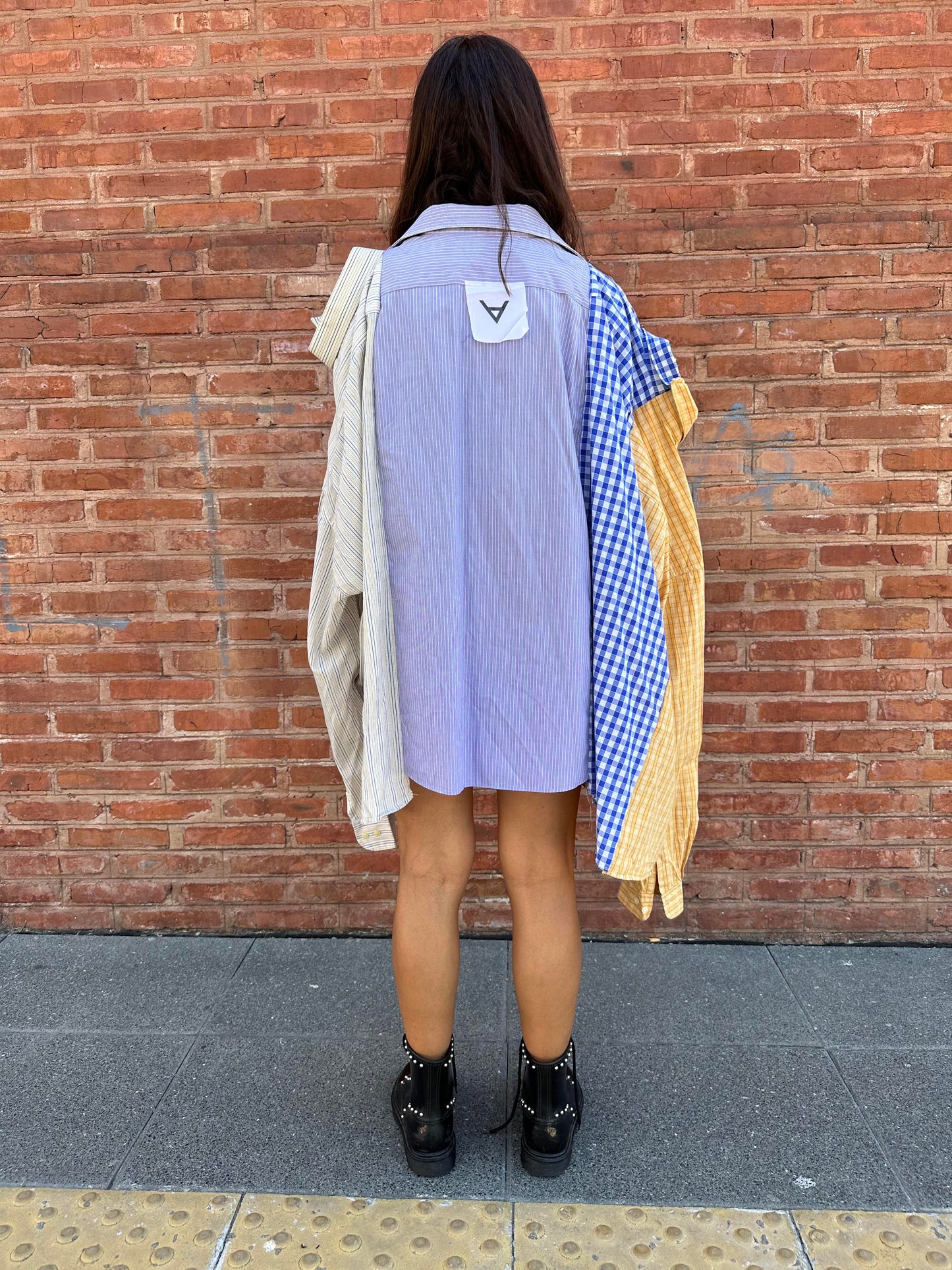 4-in-1 Experimental Cotton Shirt With Zipper