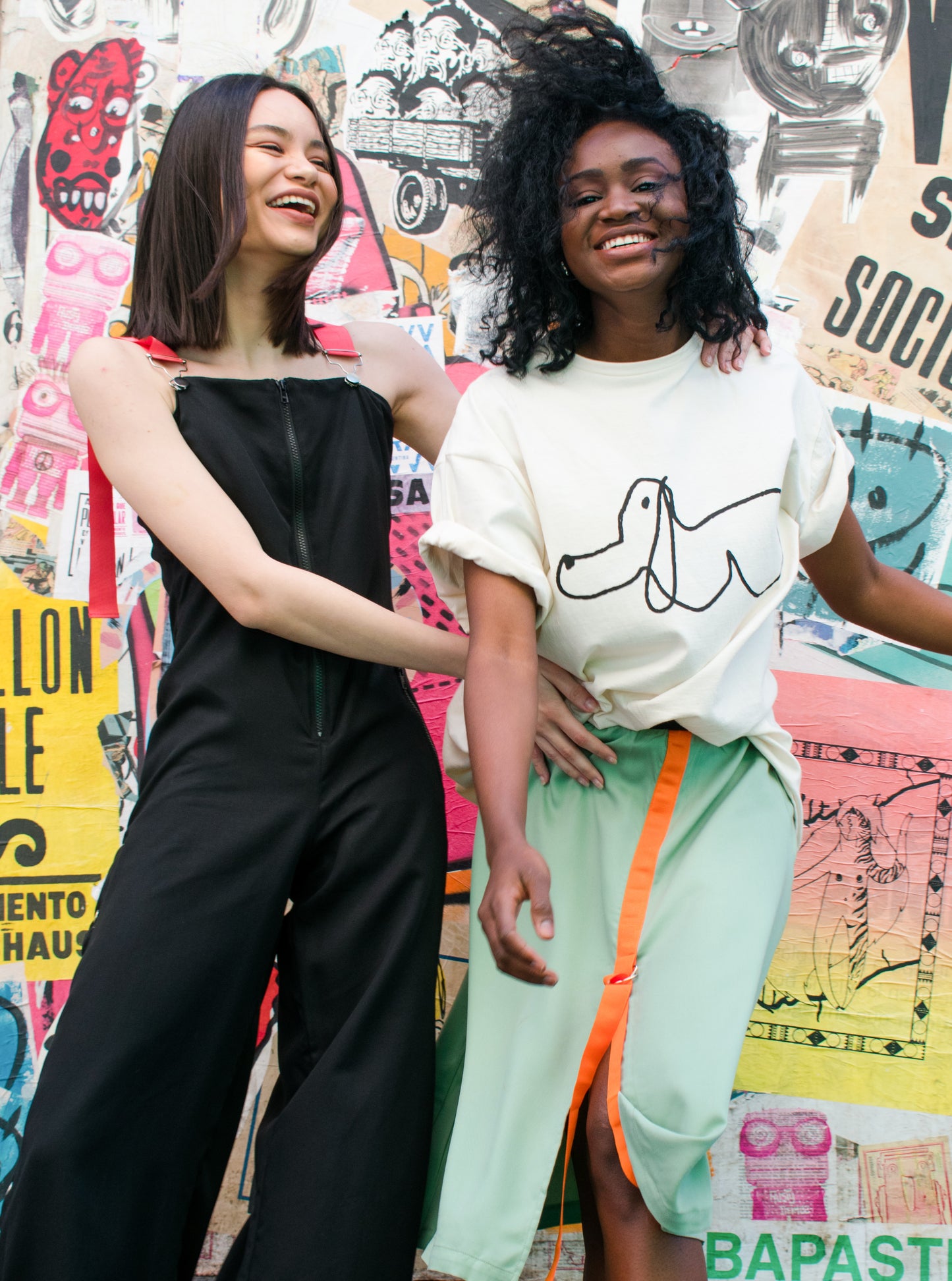Custom Made Set — Irusu Skirt + Enzo Tshirt x Marina